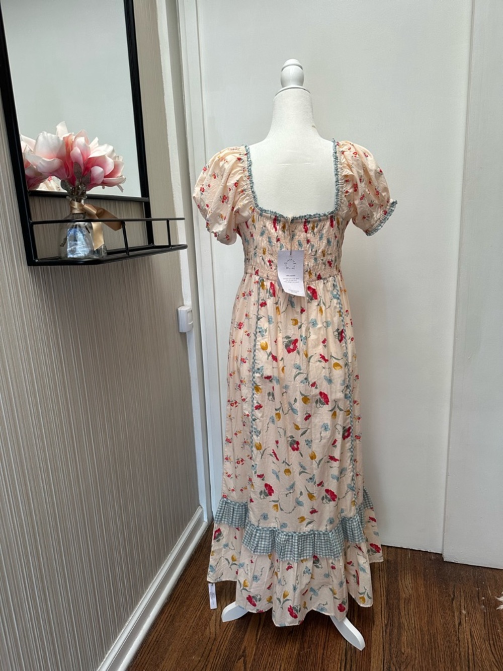 NWT Christy Dawn The Matilde Dress Lantana Blooms (Large) - Picture 2 of 5